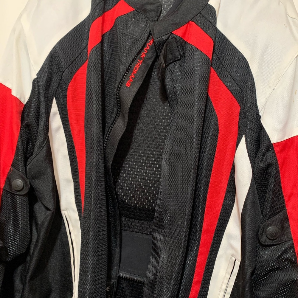 Frank Thomas Motorcycle Jacket Hyper Tec 2xl - image 2